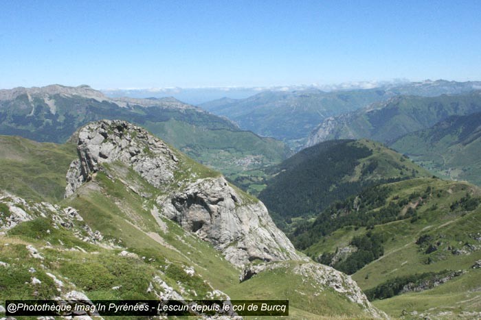 Vue du col de Burcq Vue du col de Burcq
