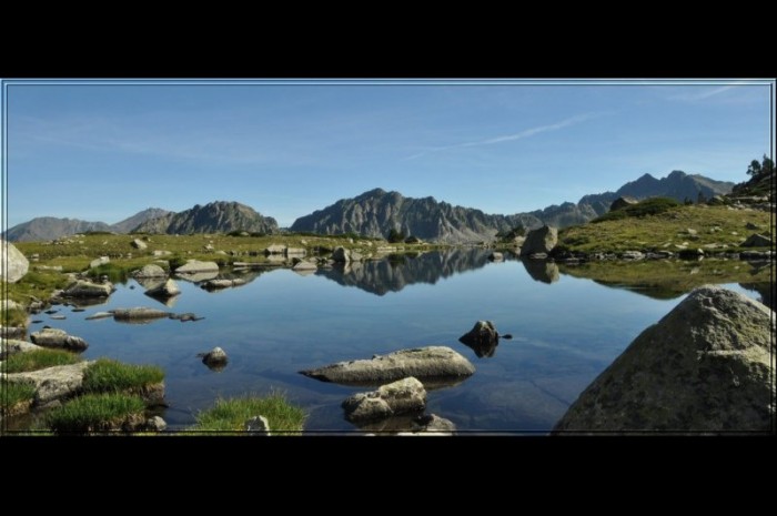 Un des lacs de Madamète Un des lacs de Madamète