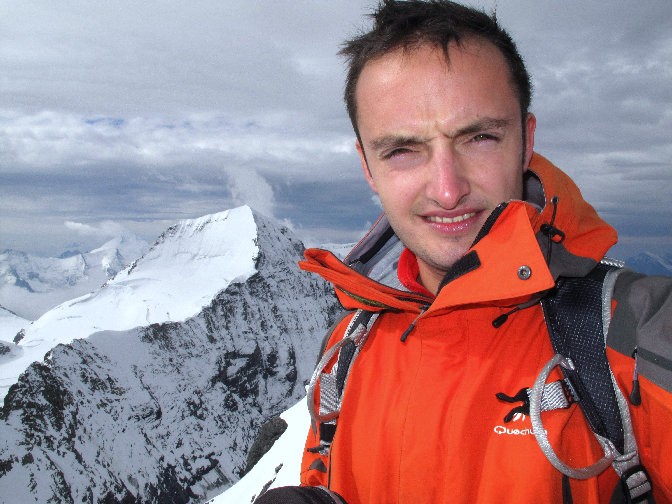 Au sommet de l'Eiger