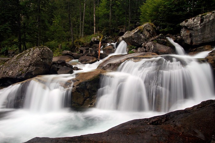 Cascade entre la Raillre et le pont d'Espagne