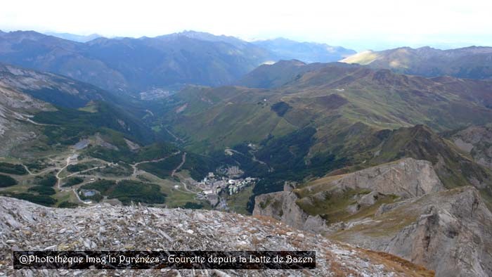 Gourette depuis la Latte de Bazen