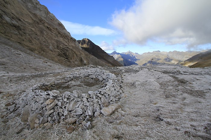 Vue sur le versant espagnol depuis le Port de Boucharo