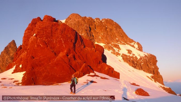 Soleil rouge  l'Anayet