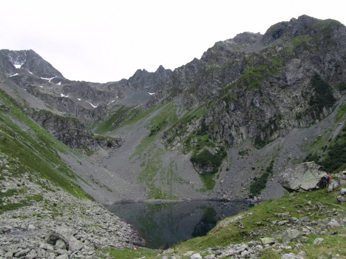 Lac de Crop en été Lac de Crop en été