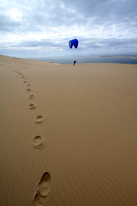 Parapente sur la dune du Pyla
