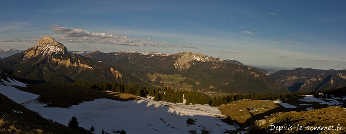Depuis le Mont Pravouta Depuis le Mont Pravouta