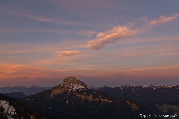 Chamechaude depuis Pravouta