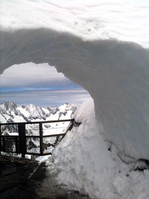 Depuis l'Aiguille du Midi ALPES