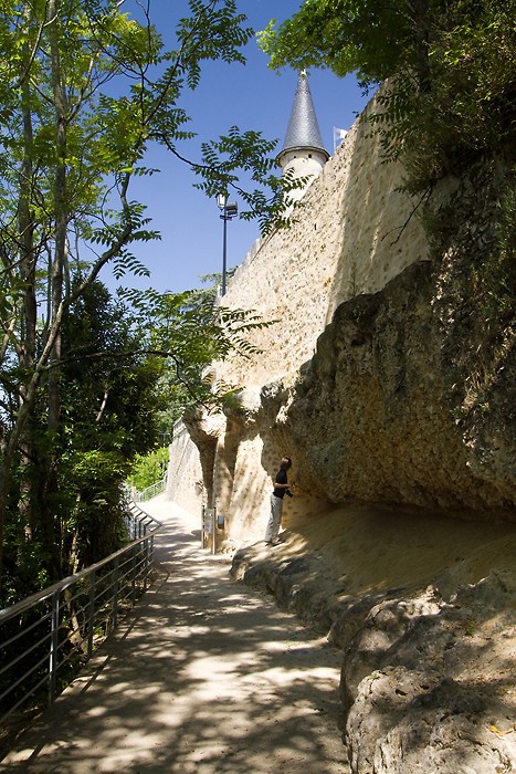 Dpart de la randonne du Tour de Sainte Croix du Mont