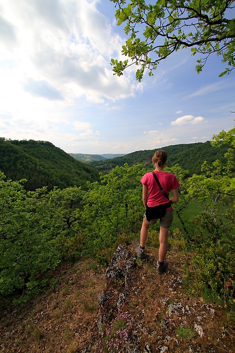 Point de vue au dessus de Rodelle
