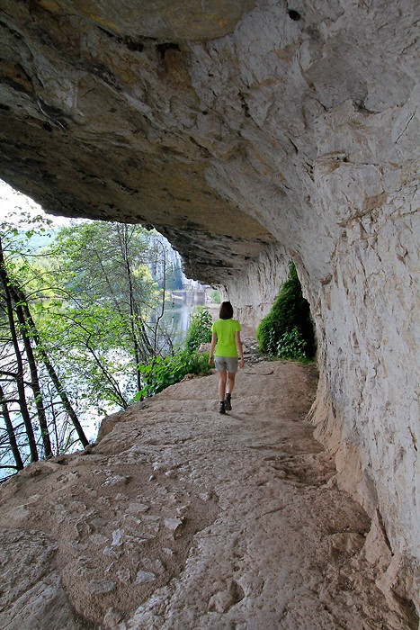 Chemin de halage de Ganil sur le GR 36