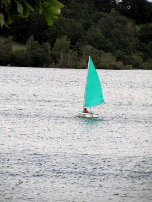 Voile sur le Lac de Pareloup