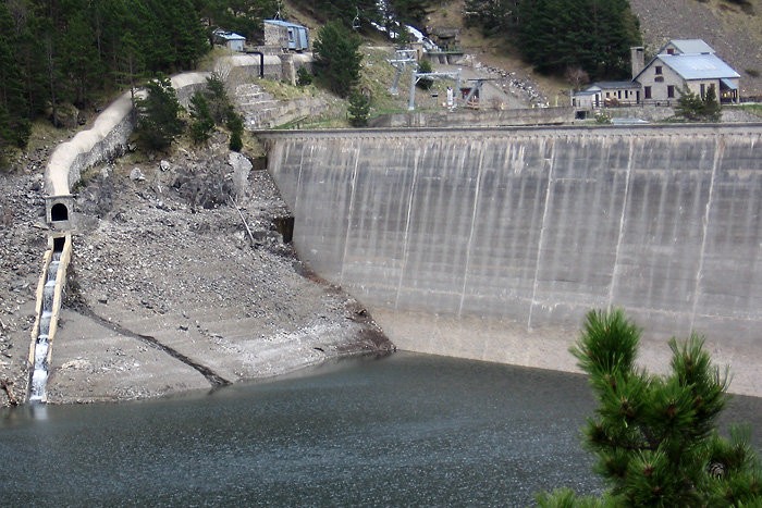 Barrage du lac de l'Oule