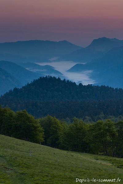 Depuis le col de Rousset