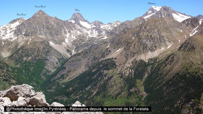 Au sommet de la Foratata
