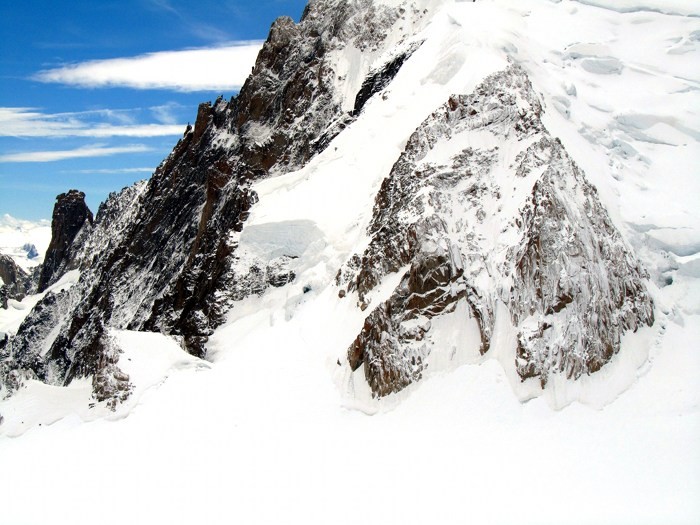 Vue depuis l'Aiguille du Midi - ALPES