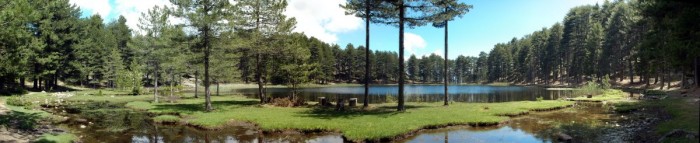 Panorama du lac de Creno