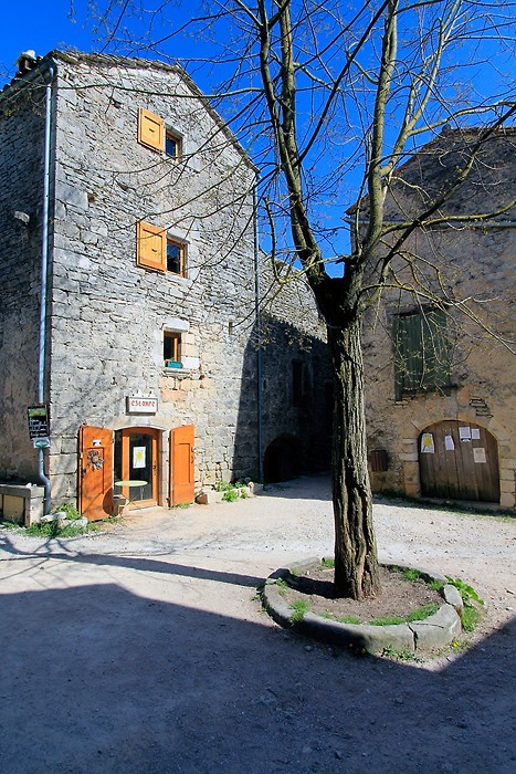 Dans les rues de La Couvertoirade