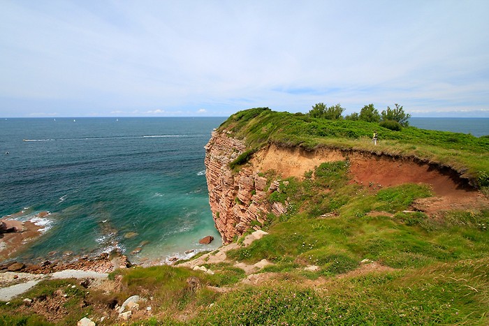 Balade au bord de la mer sur le domaine d'Abbadia
