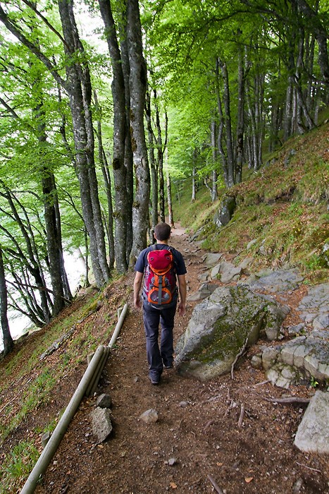 Fin de la randonne autour du lac Pavin