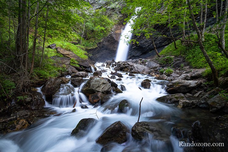 Vallouise : Cascade de la Pissette