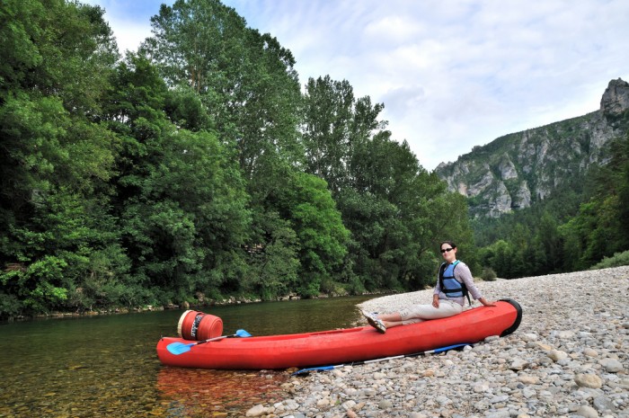 Cano dans les gorges du Tarn