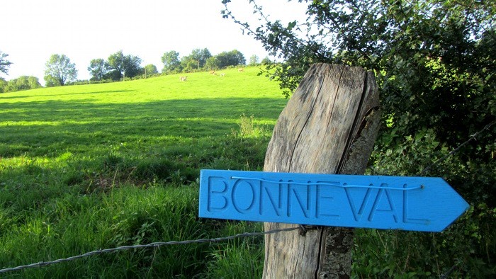 VTT jusqu' l'Abbaye de Bonneval en Aveyron