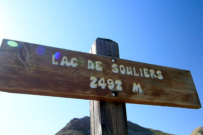 Lac de Souliers 2492 m