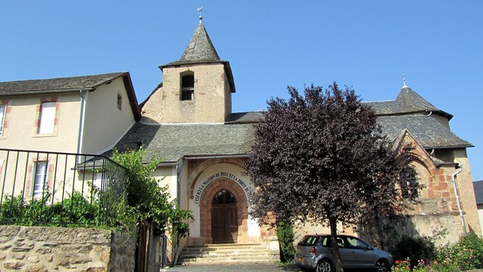 Eglise de Flaujac, prs d'Espalion