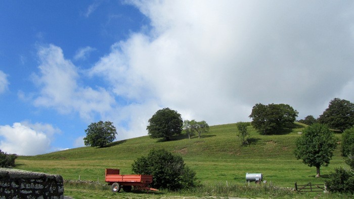 Randonne  la Cascade du Droc sur Aubrac