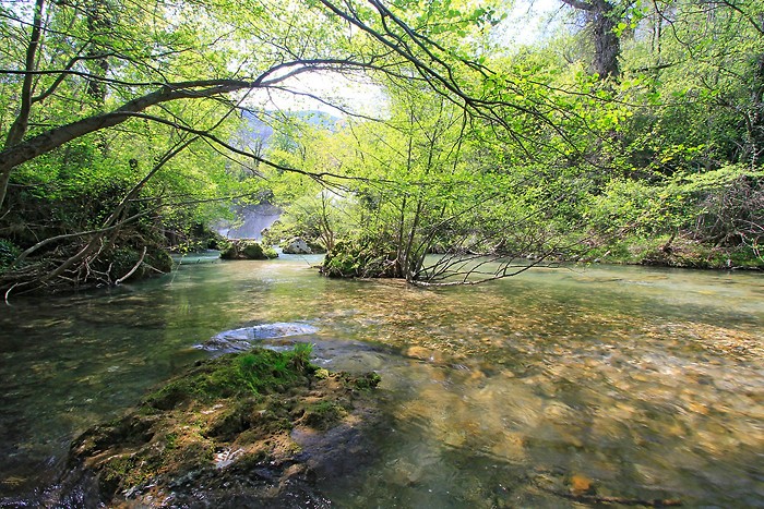 Dans le cirque de Navacelles