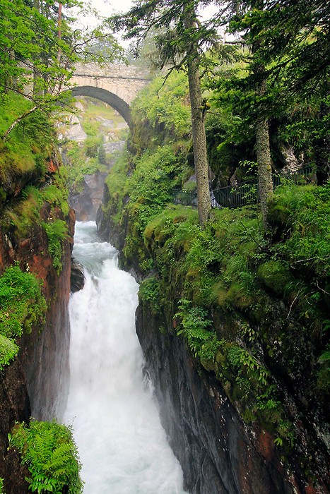 Pont d'Espagne dans les Pyrnes