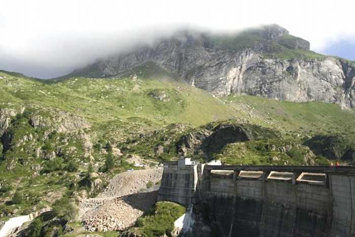 Barrage du lac des Gloriettes