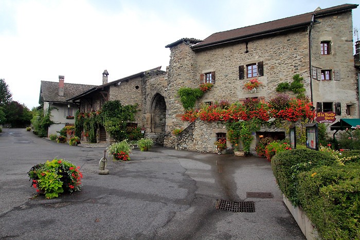 Une des entres du village d'Yvoire