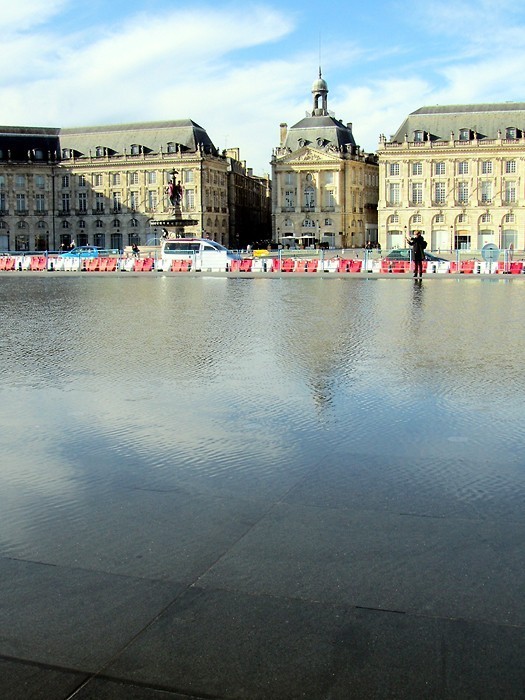 Place de La Bourse et le Miroir d'Eau  Bordeaux