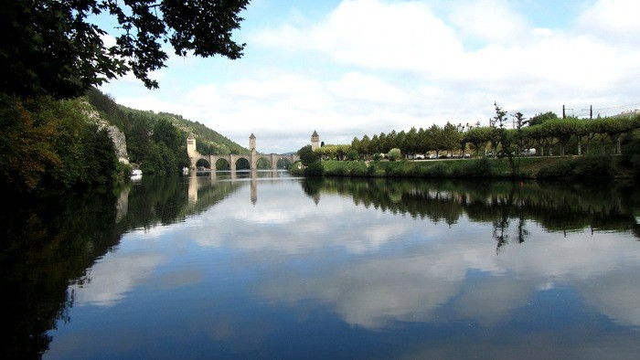 Cahors et le Pont Valentr