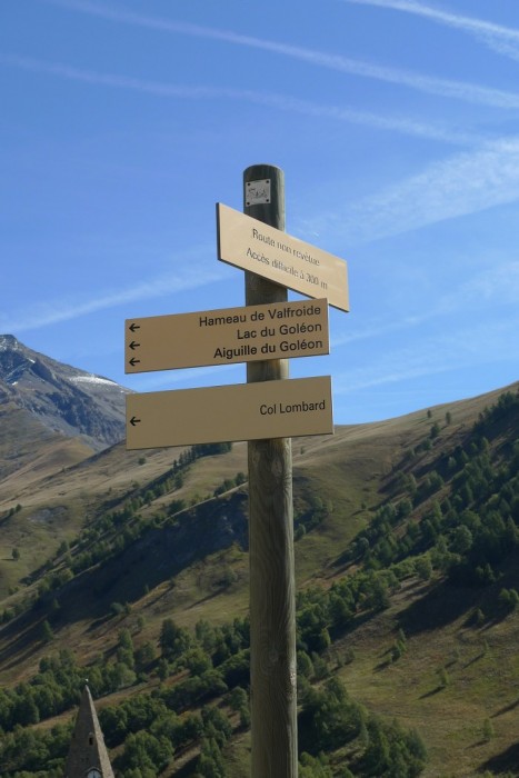 Sur la randonne en allant au Lac du Golon 