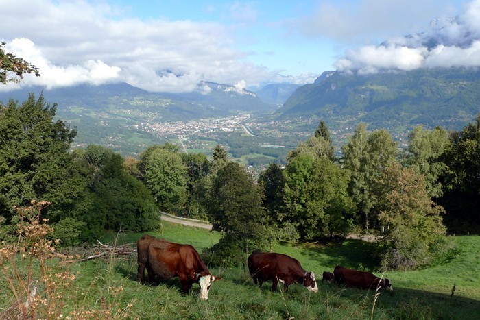 Au dessus de Sallanches