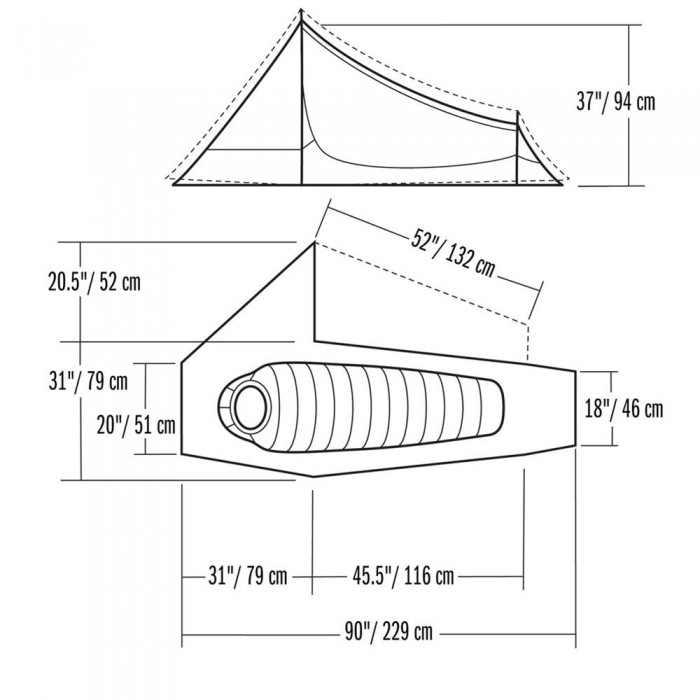 Spécifications Mountain Hardwear Sprite 1 Spécifications Mountain Hardwear Sprite 1