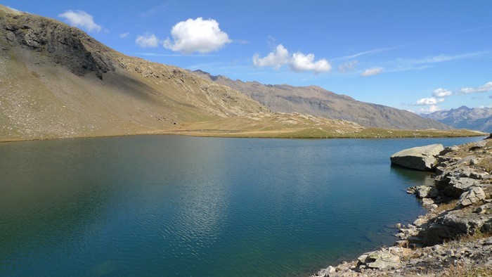 Lac Palluel, randonne dans les Alpes au dpart de Dormillouse