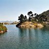 L'ile du lac de Bastampe