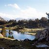 Lac de Bastan (lac du milieu)