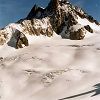 Dent du gant depuis la mer de Glace.