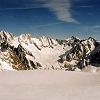 Les Drus et le glacier de la Charpoua