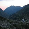 Petit matin au dessus du Larribet