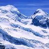 Castor (4221m) et Pollux (4092m)