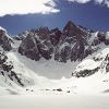 Les Oultes de Gaube et le Vignemale sous la neige