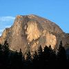 Sunset on Half-Dome, Yosemite NP