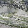 Refuge du chtelleret vu depuis le chemin menant au glacier de Gaudolire