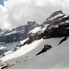 Refuge des Sarradets et vue sur la chaine de Gavarnie